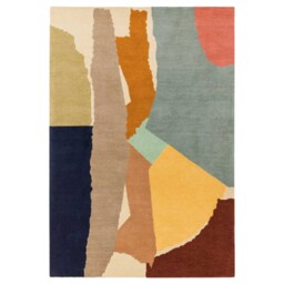 Formation Abstract 160x230cm Rug, Square Wool - Barker & Stonehouse