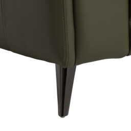 Kerren Power Recliner Armchair With Head Tilt, Green Leather - Barker & Stonehouse - thumbnail 4