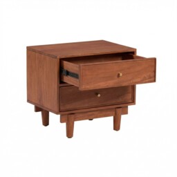 Sendai Bedside Table 55X40X50Cm, Acacia Wood - Barker & Stonehouse - thumbnail 5