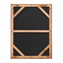 Mocha Abstract Wall Art (A) 82x4x122cm Print, Square, Pine Wood - Barker & Stonehouse - thumbnail 3