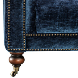 Henley 3-Seater, Blue Fabric - Barker & Stonehouse - thumbnail 4