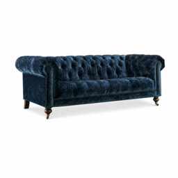 Henley 3-Seater, Blue Fabric - Barker & Stonehouse - thumbnail 2