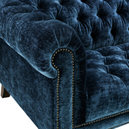 Henley 3-Seater, Blue Fabric - Barker & Stonehouse - thumbnail 3