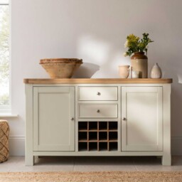 Witney Wide Sideboard 150x45x85.7cm, Neutral Wood - Barker & Stonehouse - thumbnail 2