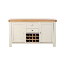 Witney Wide Sideboard 150x45x85.7cm, Neutral Wood - Barker & Stonehouse - thumbnail 3