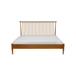 Ercol Salina Superking Spindle Headboard Super King Bed, Neutral Wood - Barker & Stonehouse - thumbnail 4