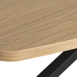 Erzen Oval Extending Dining Table 220/280X120X77Cm, Round, Neutral - Barker & Stonehouse - thumbnail 4