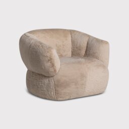 Rosalie Swivel Armchair, Neutral - Barker & Stonehouse - thumbnail 1