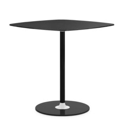 Kartell Thierry Bistrot Table 70x70x72 Black Glass - Barker & Stonehouse - thumbnail 2