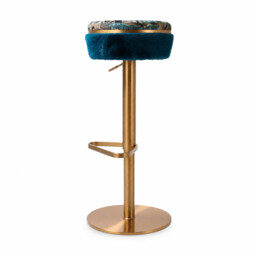 Izzy Bar-Stool, Blue Fabric - Barker & Stonehouse - thumbnail 6
