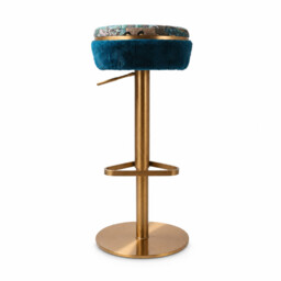 Izzy Bar-Stool, Blue Fabric - Barker & Stonehouse - thumbnail 2