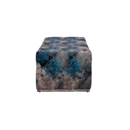 Timothy Oulton Lord Digsby Rectangular Large Footstool, Blue Fabric - Barker & Stonehouse - thumbnail 3
