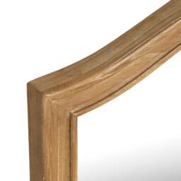 Cecile Gallery Mirror, Square, Neutral Wood - Barker & Stonehouse - thumbnail 4