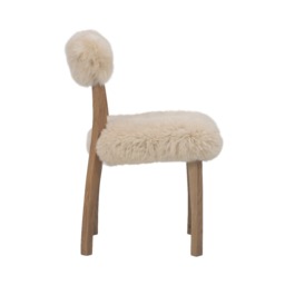 Timothy Oulton Cabin Dining Chair, Neutral Fabric - Barker & Stonehouse - thumbnail 5