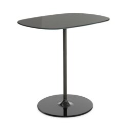 Kartell Thierry Side Table 33x50x50 Black Glass - Barker & Stonehouse - thumbnail 3