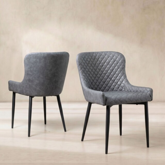 Rivington Dining Chair, Grey - Barker & Stonehouse - image 1