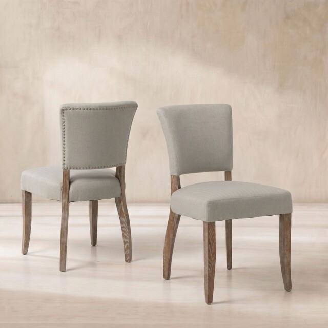 Otto Dining Chair, Neutral Fabric - Barker & Stonehouse - image 1