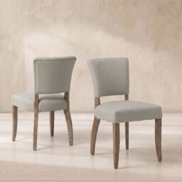 Otto Dining Chair, Neutral Fabric - Barker & Stonehouse - thumbnail 1
