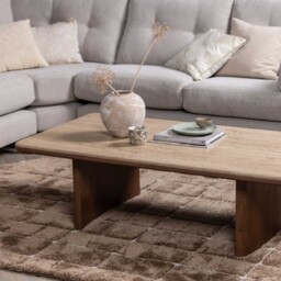 Zerina Coffee Table 140x70x40, Brown Concrete - Barker & Stonehouse - thumbnail 6