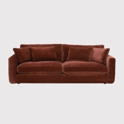 Fable Extra Large Recliner Sofa, Red Fabric - Barker & Stonehouse - thumbnail 1