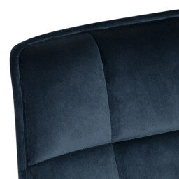 Jasper Leisure Dining Chair With Arms, Blue Velvet - Barker & Stonehouse - thumbnail 6