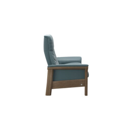 Stressless Buckingham 2 Seater Recliner Sofa, Blue Leather - Barker & Stonehouse - thumbnail 3