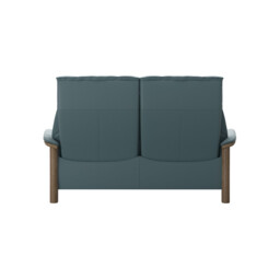 Stressless Buckingham 2 Seater Recliner Sofa, Blue Leather - Barker & Stonehouse - thumbnail 4