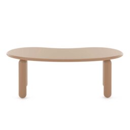 Kartell Undique Mas Side Table 119x59x44 Powder, Round, Neutral Wood - Barker & Stonehouse - thumbnail 5