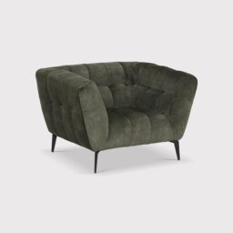 Azalea Armchair, Green Fabric - Barker & Stonehouse - thumbnail 1