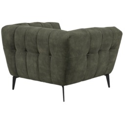 Azalea Armchair, Green Fabric - Barker & Stonehouse - thumbnail 3