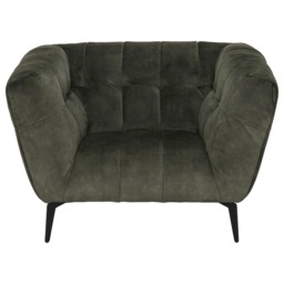 Azalea Armchair, Green Fabric - Barker & Stonehouse - thumbnail 2