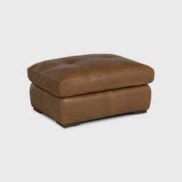 Langley Stool, Brown Leather - Barker & Stonehouse - thumbnail 1