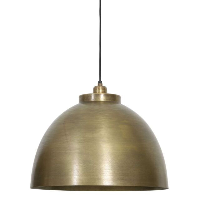 Brass Dome Hanging Pendant Light Metal - Barker & Stonehouse - image 1