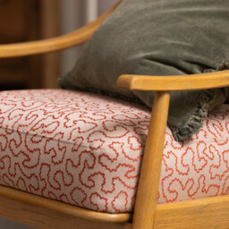 Runa x Linwood Armchair, Pink Fabric - Barker & Stonehouse - thumbnail 4