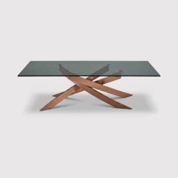 Bontempi Artistico Coffee Table 120X65X40Cm, Bronze Glass - Barker & Stonehouse