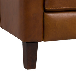 Albard 3 Seater Sofa, Brown Leather - Barker & Stonehouse - thumbnail 6
