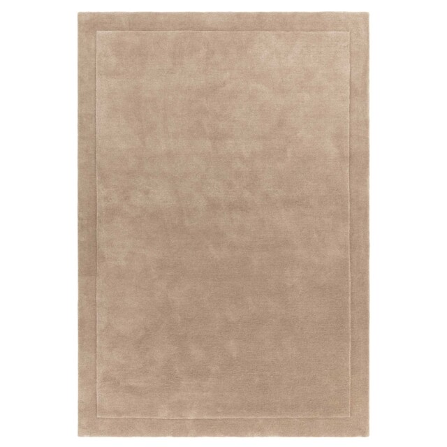Aurelis Sand 160x230cm Rug, Square, Neutral Wool Blend - Barker & Stonehouse