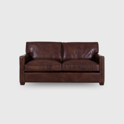 Strathmore Sofa 2S, Brown Leather - Barker & Stonehouse