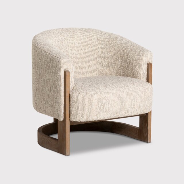 Talbot Armchair, Neutral Fabric - Barker & Stonehouse - image 1