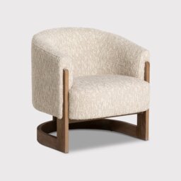 Talbot Armchair, Neutral Fabric - Barker & Stonehouse - thumbnail 1