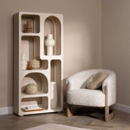 Talbot Armchair, Neutral Fabric - Barker & Stonehouse - thumbnail 2