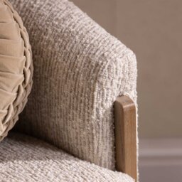 Talbot Armchair, Neutral Fabric - Barker & Stonehouse - thumbnail 6