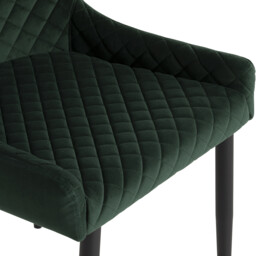 Rivington Dining Chair, Green Velvet - Barker & Stonehouse - thumbnail 6
