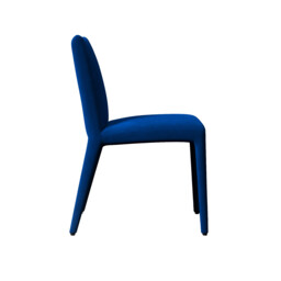 Timothy Oulton Fibi Dining Chair, Blue Velvet - Barker & Stonehouse - thumbnail 4