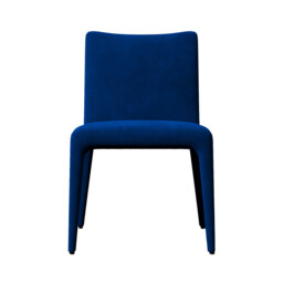 Timothy Oulton Fibi Dining Chair, Blue Velvet - Barker & Stonehouse - thumbnail 2