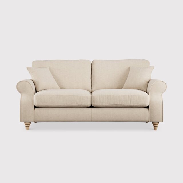 Hattie 3 Seater Sofa, Neutral Fabric - Barker & Stonehouse - image 1