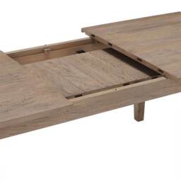Hancock Ext 160-210cm Din Set with 4 Rivington, Grey Wood - Barker & Stonehouse - thumbnail 5