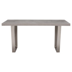 Halmstad Dining Table 135Cm, Grey Concrete Effect - W135cm - Barker & Stonehouse - thumbnail 4