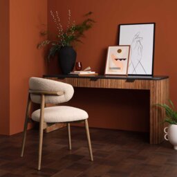 Old Java Trinidad Rectangular Desk, Teak Wood - Barker & Stonehouse - thumbnail 2