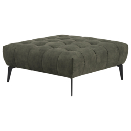 Azalea Footstool 39X92X92cm, Green Fabric - Barker & Stonehouse - thumbnail 4